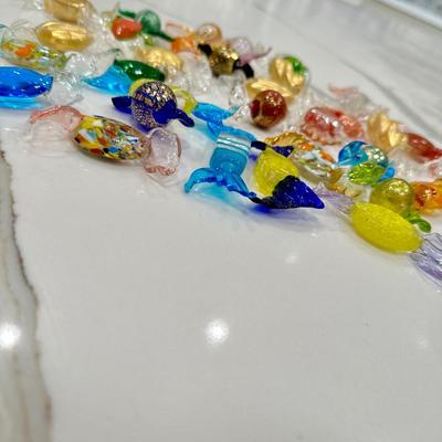 Murano Glass Candy Pieces
