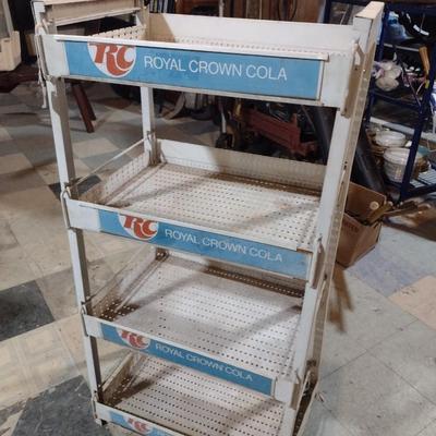 Vintage RC Royal-Crown Cola Display Rack