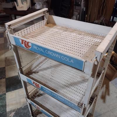 Vintage RC Royal-Crown Cola Display Rack