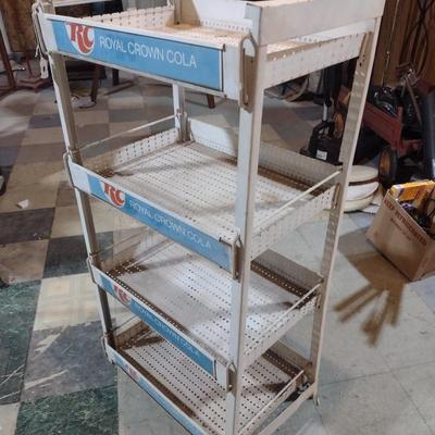 Vintage RC Royal-Crown Cola Display Rack