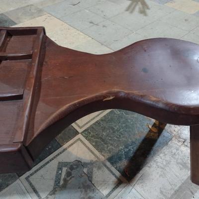 Vintage Hand-Crafted Cobbler's Work Bench