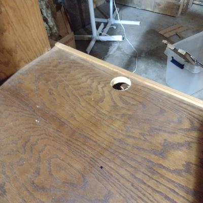 Office Desk with Book Hutch