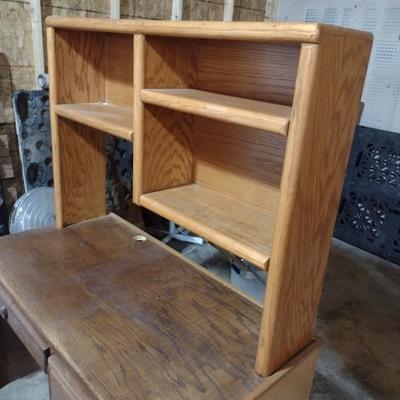 Office Desk with Book Hutch
