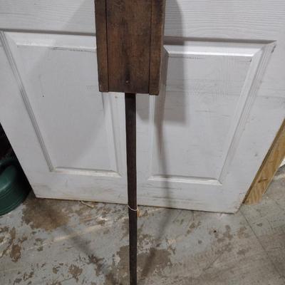Vintage Wood Plunger