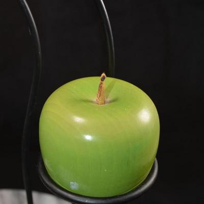Vintage Wire Rack Wall Handing w/ Apple Collection