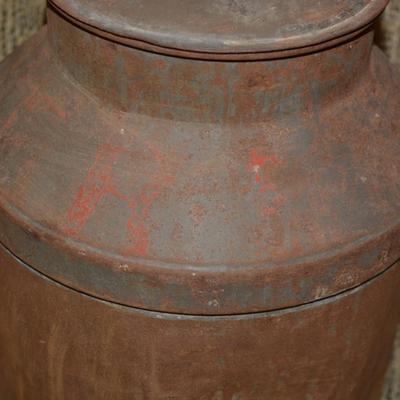 Antique/Vintage 2 Gallon Milk Jug w/ Lid 16”x9”