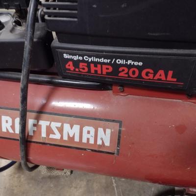 Craftsman 4.5 HP 20 Gal. Air Compressor with Hose