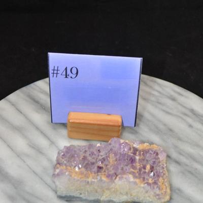 Nice Chunk of Amethyst in Catoctin Green Stone