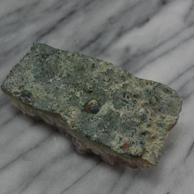 Nice Chunk of Amethyst in Catoctin Green Stone