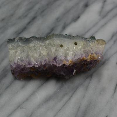 Nice Chunk of Amethyst in Catoctin Green Stone