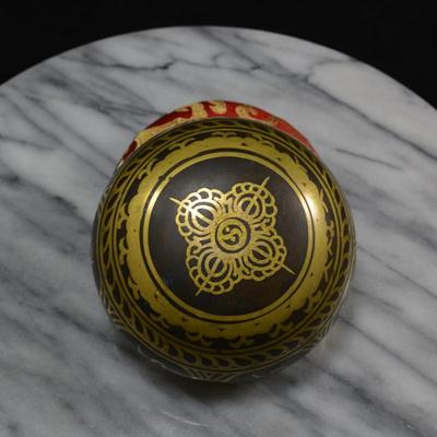 Small Meditation Singing Bowl w/ Cushion, No Wand, Tibet