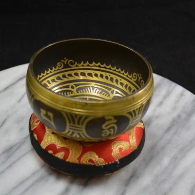 Small Meditation Singing Bowl w/ Cushion, No Wand, Tibet
