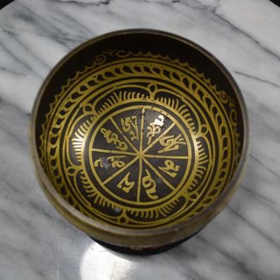 Small Meditation Singing Bowl w/ Cushion, No Wand, Tibet