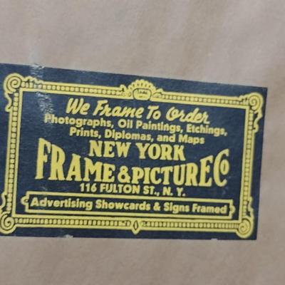 Vintage Asian Block Print