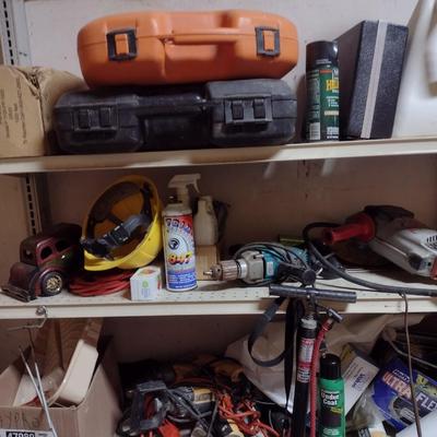 Collection of Hardware and Shop Accessories (No Shelves)