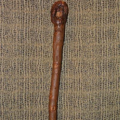 Vintage Knob-Head Walking Stick 39”