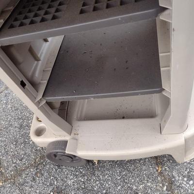 Suncast Garden Push Cart