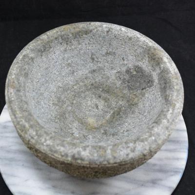 Vintage Stone Mortar & Pestle/Molcajete