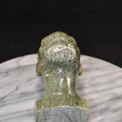 Vintage Handsome Soapstone African Bust, 6”