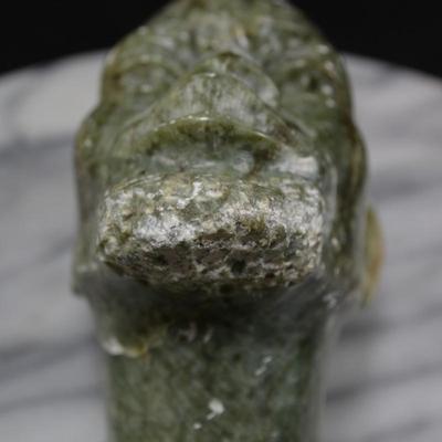 Vintage Handsome Soapstone African Bust, 6”