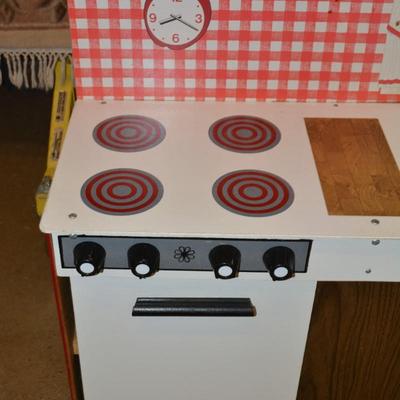 Vintage Press Board Toy Kitchen 45”x31”x13”