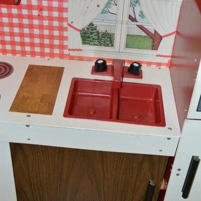 Vintage Press Board Toy Kitchen 45”x31”x13”