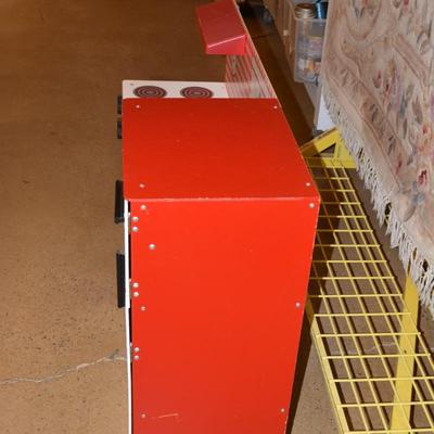 Vintage Press Board Toy Kitchen 45”x31”x13”