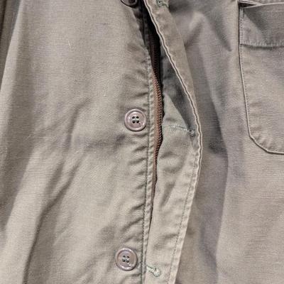 Vintage Military Deck Jacket Cold Weather Permeable A-2 Size XL