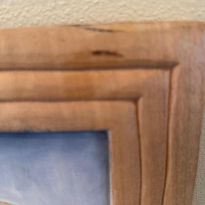 Original Carved Wood Painting