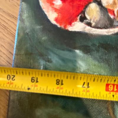 Original Painting of Two Parrots
