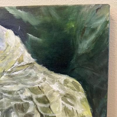 Original Painting of Two Parrots