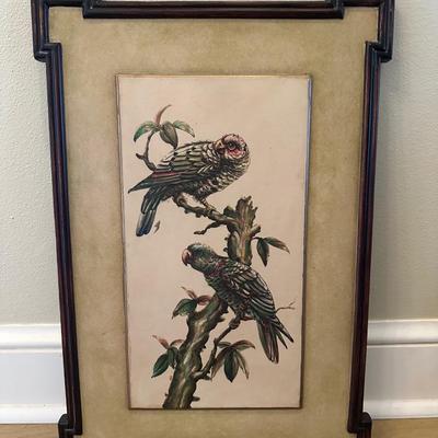 Vintage Wall Art of Birds