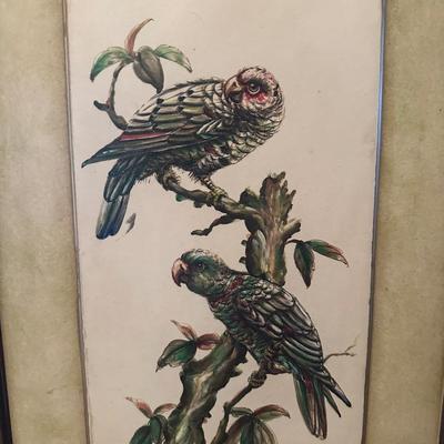 Vintage Wall Art of Birds