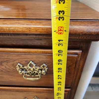 Thomasville Dresser with tri fold mirror