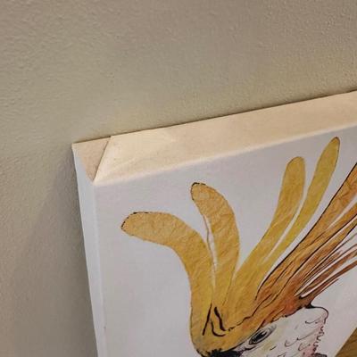 Large Canvas of Cockatiel