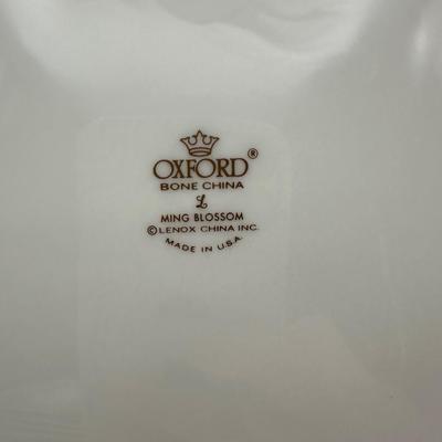 LENOX Oxford Bone China Ming Blossom Dinnerware - (60) Piece Set