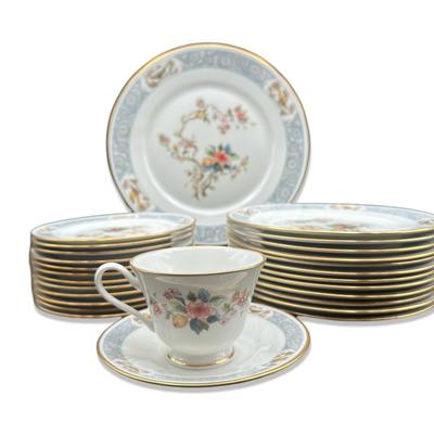 LENOX Oxford Bone China Ming Blossom Dinnerware - (60) Piece Set