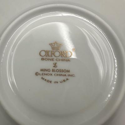 LENOX Oxford Bone China Ming Blossom Dinnerware - (60) Piece Set