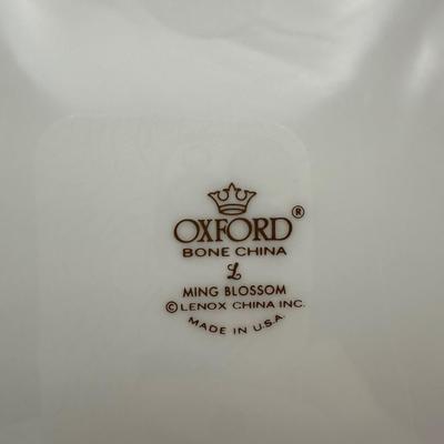 LENOX Oxford Bone China Ming Blossom Dinnerware - (60) Piece Set