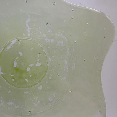 Four (4) Blown Star Shaped Plates (See Details)