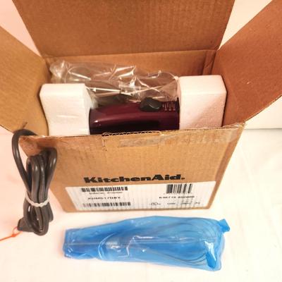 Lot #129 Kitchen Aid Hand Mixer - new in box