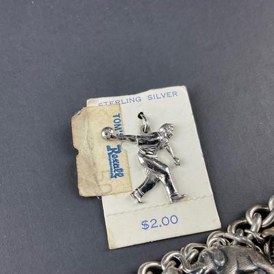 -121- SILVER | 925 Sterling Silver Charm Bracelet & Extra Loose Charm
