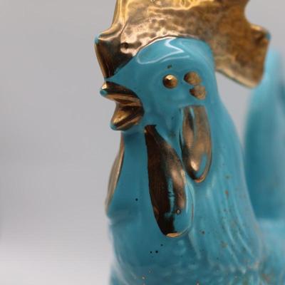 Ceramic Rooster Statue