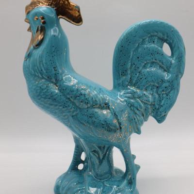 Ceramic Rooster Statue