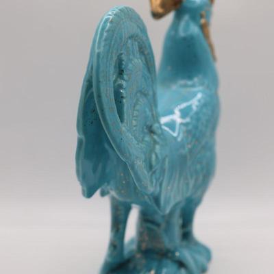 Ceramic Rooster Statue