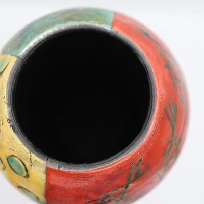 SIGNED Byron Myrick Ceramic Vase/Jar with Lid
