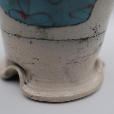 SIGNED Byron Myrick Ceramic Vase/Jar with Lid