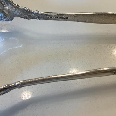 Silver- ice tongs