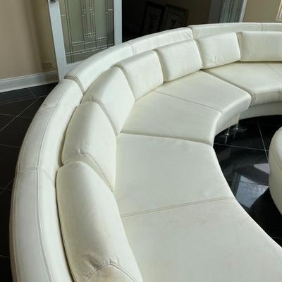 Elegant and Modern Circular Couch Set