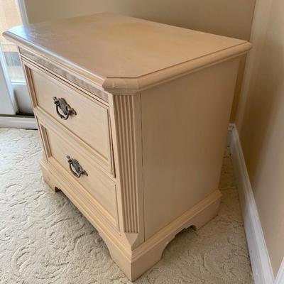 Lexington Blonde 2 Drawer Side Table